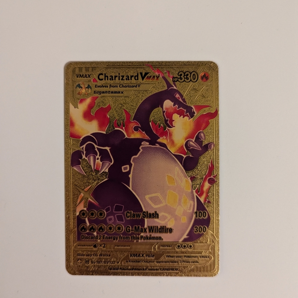 Charizard VMAX Pokémon Card